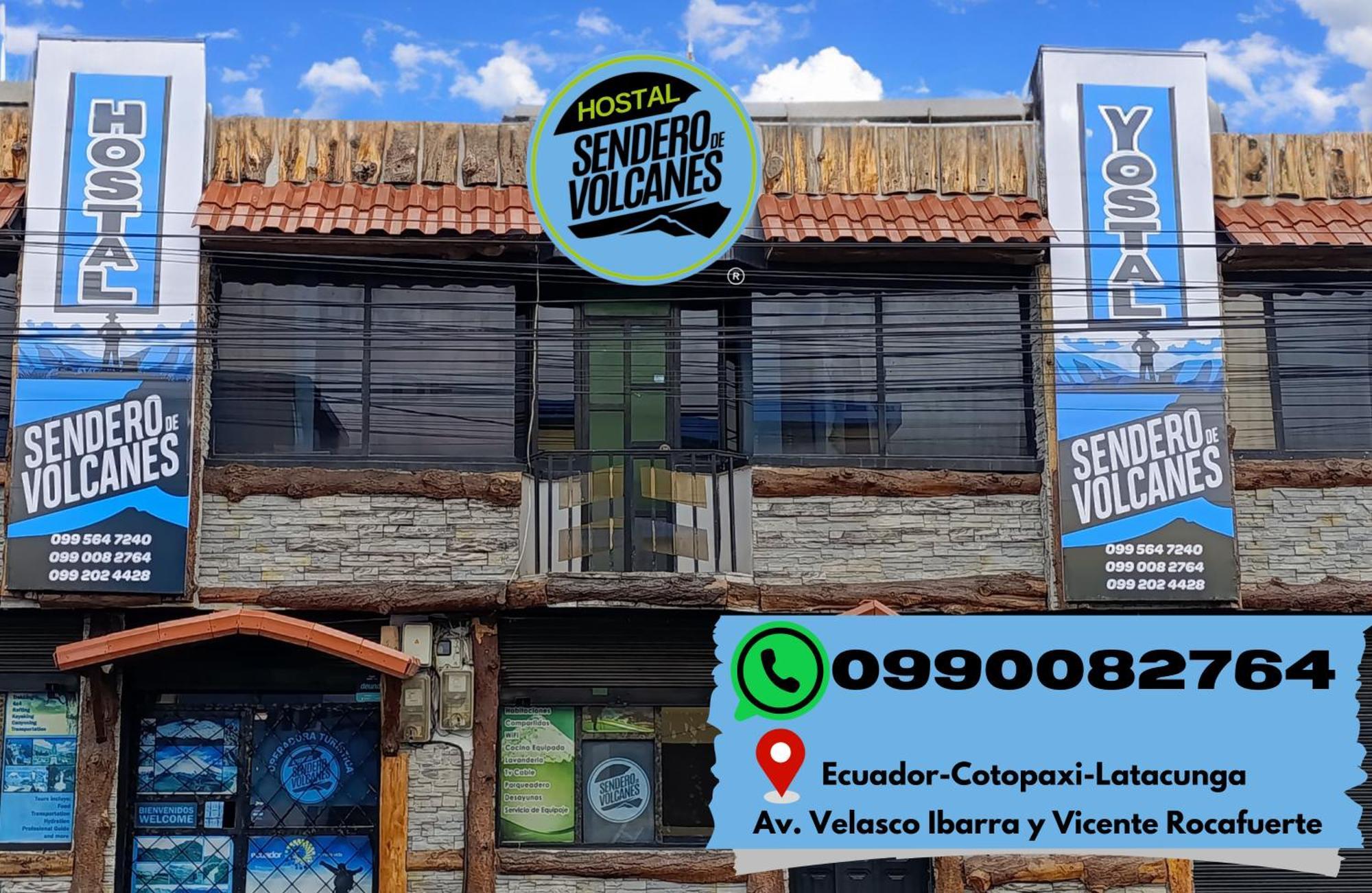 Hostal Sendero De Volcanes ラタクンガ エクステリア 写真